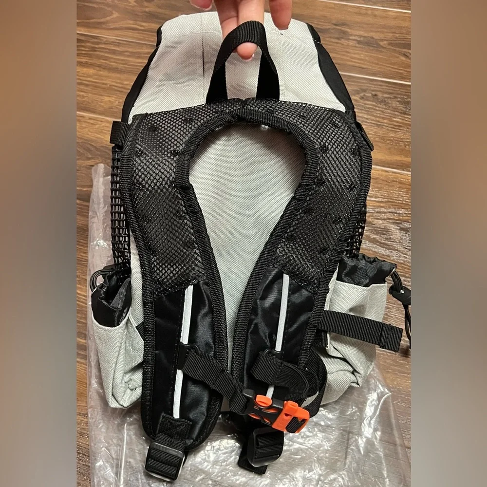 K9 Sport Sack Dog Backpack in Black and Gray XS (NWT)
